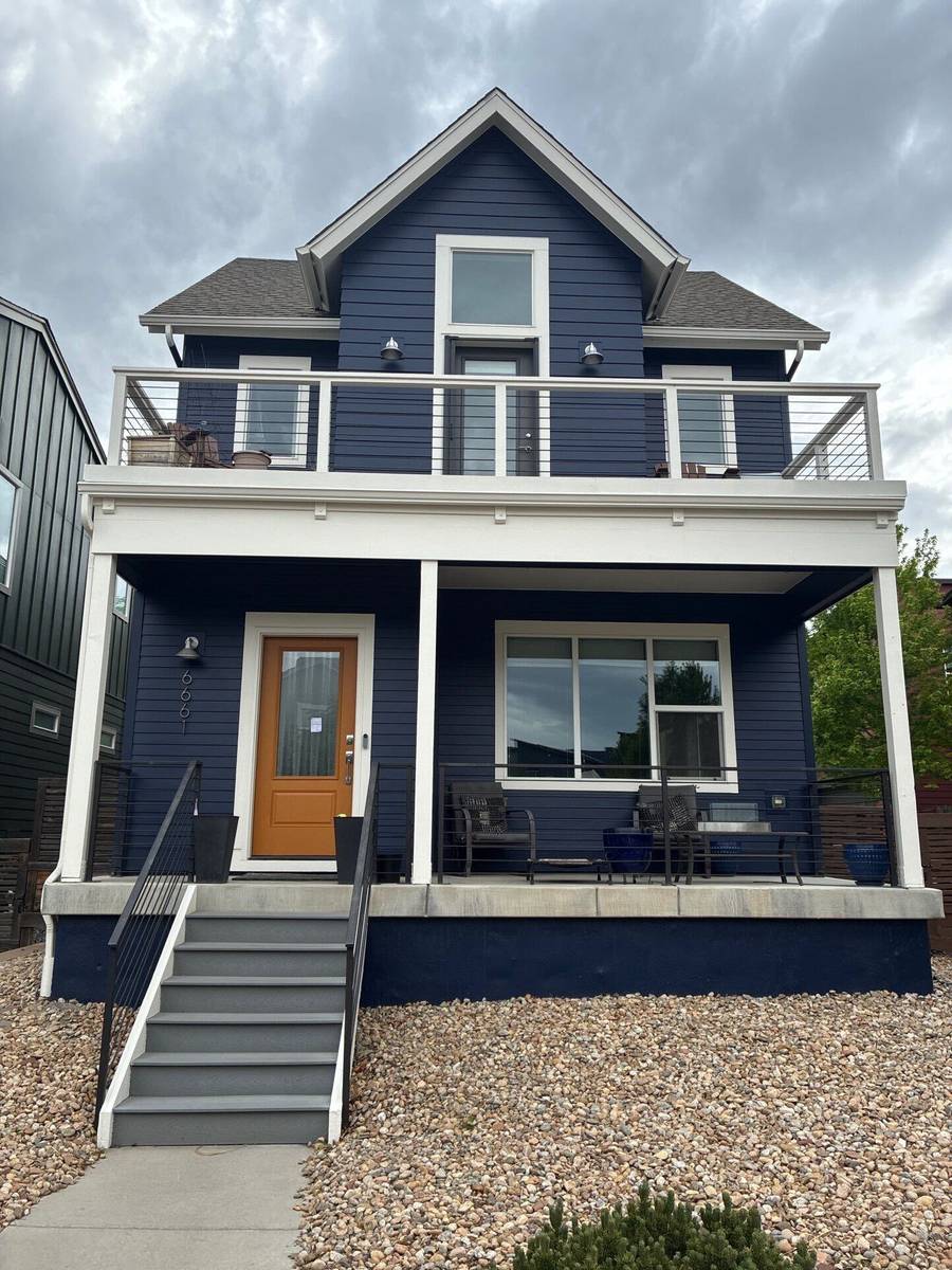 The same Denver home after its Kind Home repaint